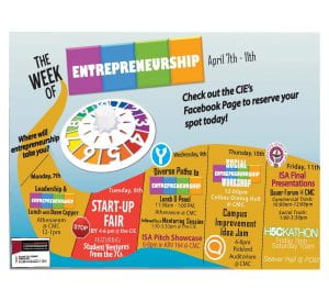 Entrepreneurship Week - Weeklong Schedule -- REVISED